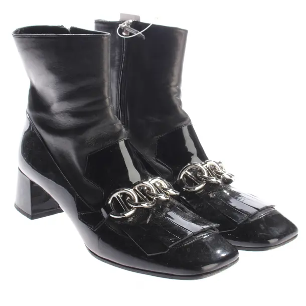 Stiefeletten, in Schwarz, Prada