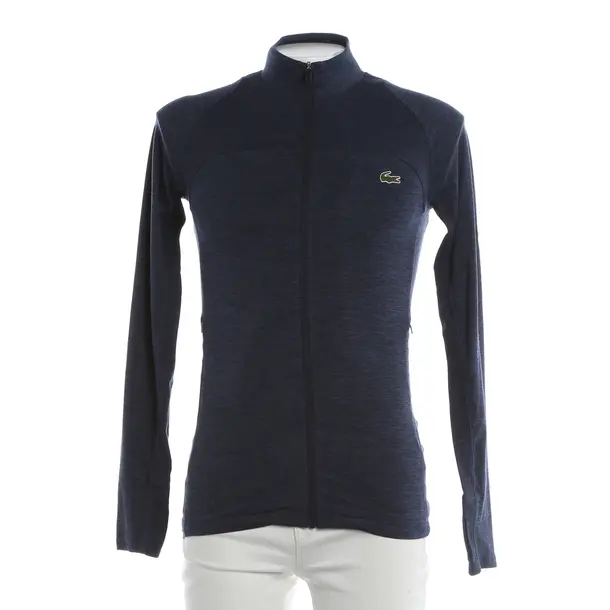 Zip-Up Hoodie, in Navy, Polyester, Lacoste