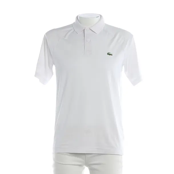 Poloshirt, in Weiß, Polyester, Lacoste