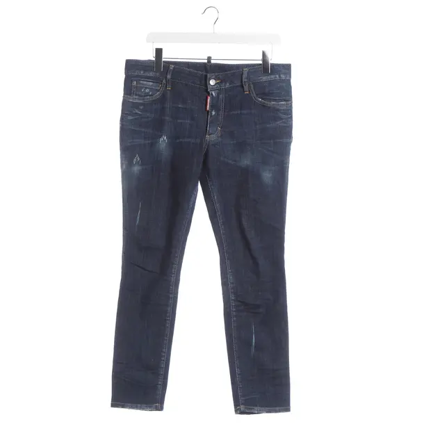 Straight Fit Jeans, in Navy, Cotton, Dsquared