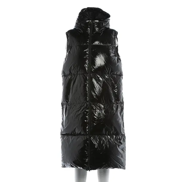 Vest, in Black, Polyimide, Herno