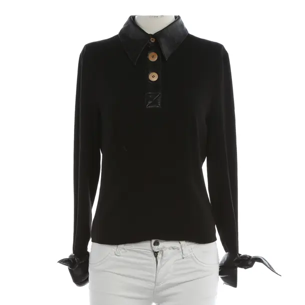 Blouse, in Black, Triacetate, Nanushka