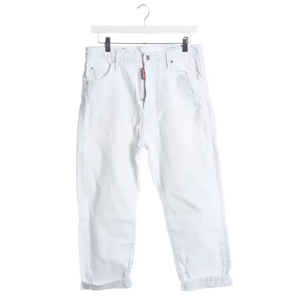 Slim Fit Jeans, in White, Cotton, Dsquared