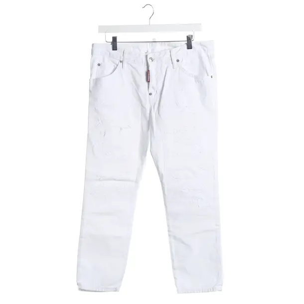 Slim Fit Jeans, in White, Cotton, Dsquared