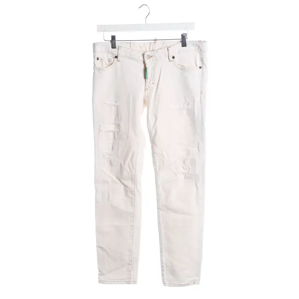 Slim Fit Jeans, in Beige, Cotton, Dsquared