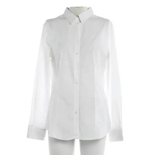 Blouse, in White, Cotton, Burberry London