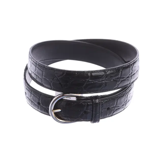 Belt, in Black, Leather, Saint Laurent