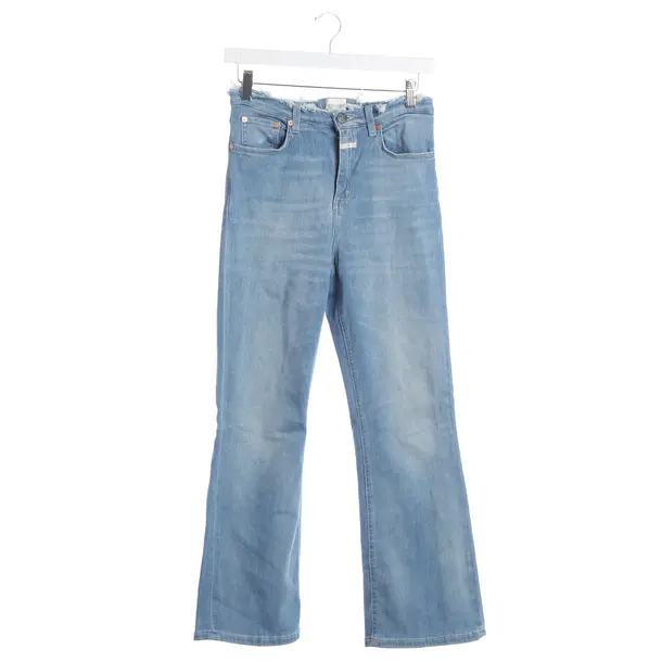 Flared Jeans, in Light Blue, Cotton, Closed