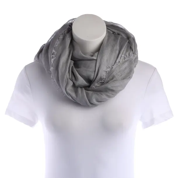 Shawl, in Light Gray, Modal, Faliero Sarti
