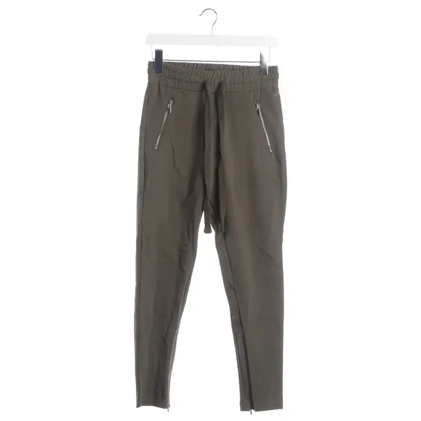Pants, in Dark Green, Cotton, Elias Rumelis