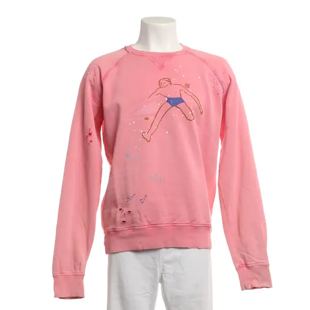 Sweatshirt, in Rosa, Baumwolle, Dsquared