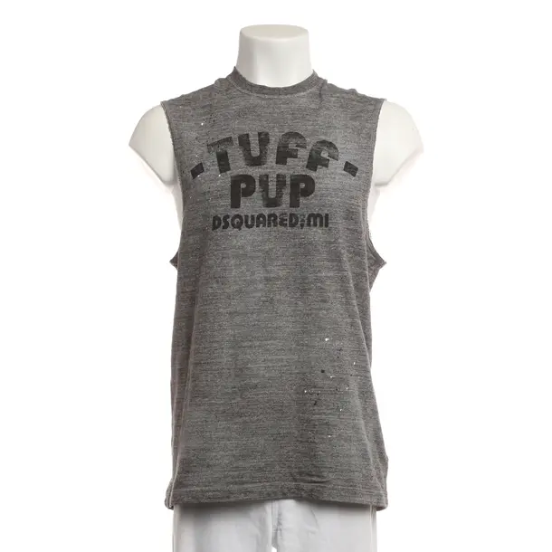 T-Shirt, in Gray, Cotton, Dsquared