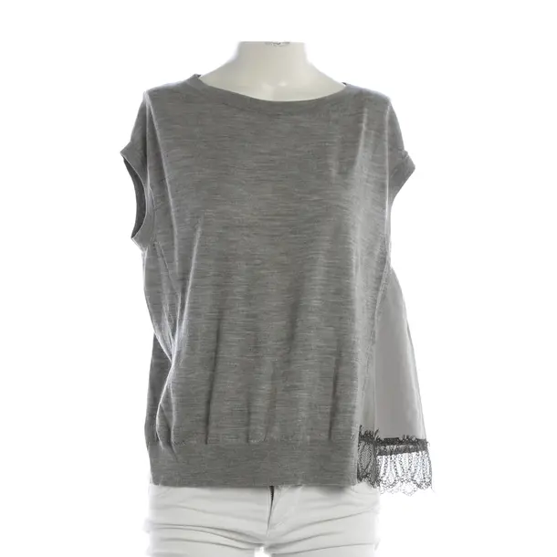 Sweater Vest, in Gray, Wool, Dorothee Schumacher