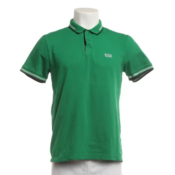 Poloshirt, in Grün, Baumwolle, Hugo Boss Green