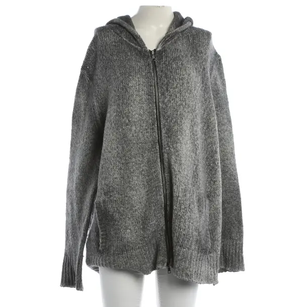 Cardigan, in Gray, Cotton, Avant Toi