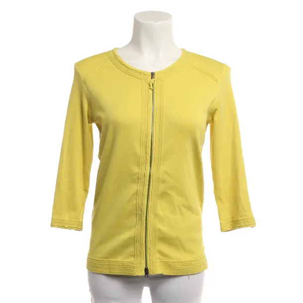 Summer Jacket, in Yellow, Cotton, Marc Cain
