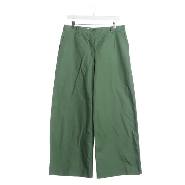 Pants, in Green, Cotton, Max Mara