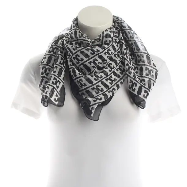 Shawl, in Black, Silk, Escada
