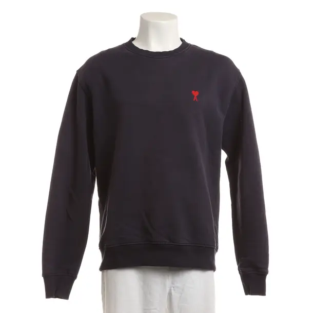 Felpa, in Blu, Cotone, Ami Paris