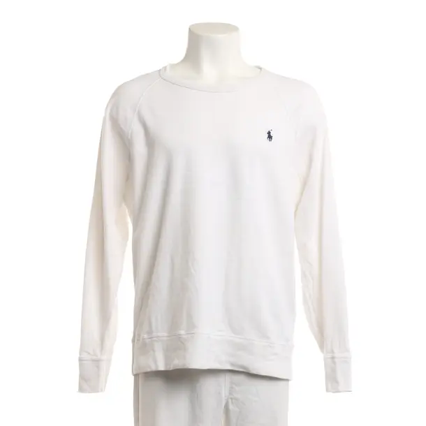 Sweatshirt, in White, Cotton, Polo Ralph Lauren