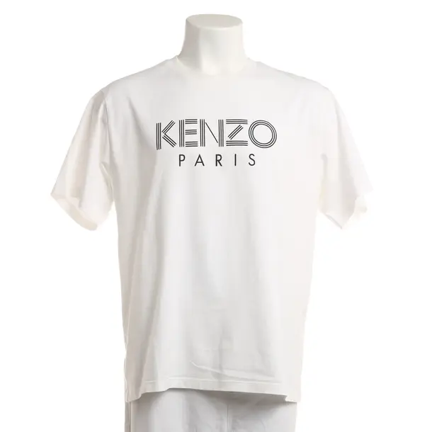 T-Shirt, in Beige, Cotton, Kenzo