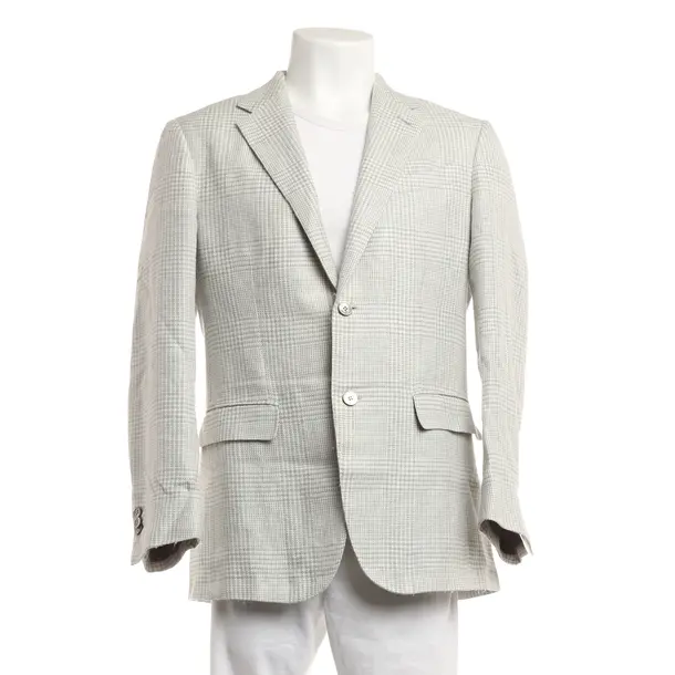 Blazer, in Light Green, Linen, Zegna