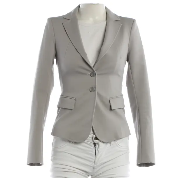 Blazer, in Light Gray, Cotton, Patrizia Pepe
