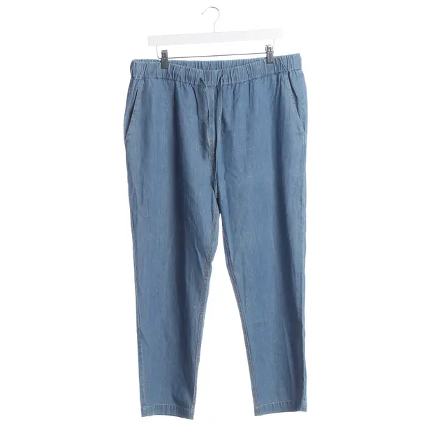 Pantaloni, in Azzurro, Cotone, Juvia