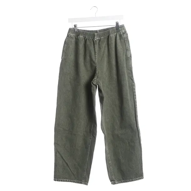 Pantaloni, in Verde chiaro, Cotone, Vintage americano