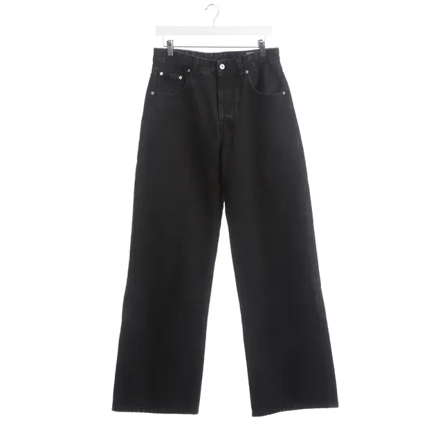 Jeans Straight Fit, in Schwarz, Baumwolle, Jacquemus
