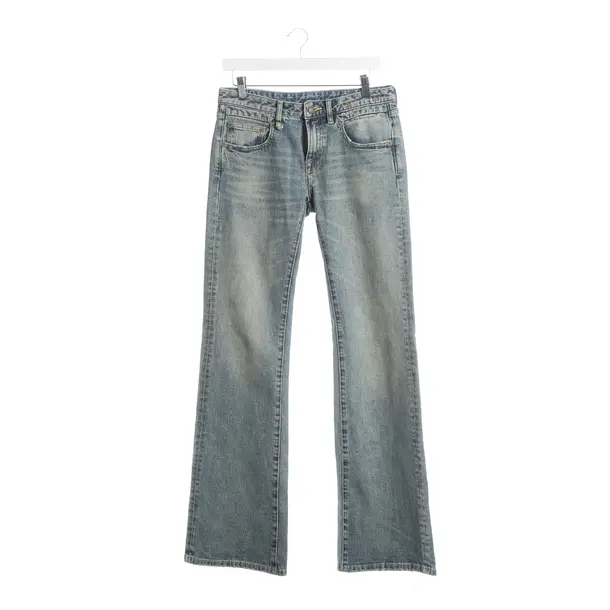 Jeans Straight Fit, in Blau, Baumwolle, R13