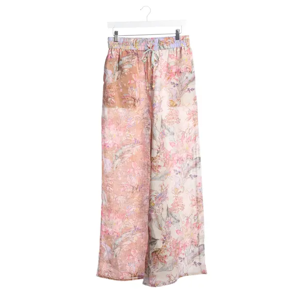 Pants, in Multicolored, Linen, Zimmermann