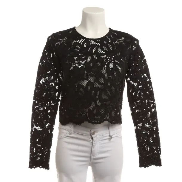 Bluse, in Schwarz, Baumwolle, Sandro