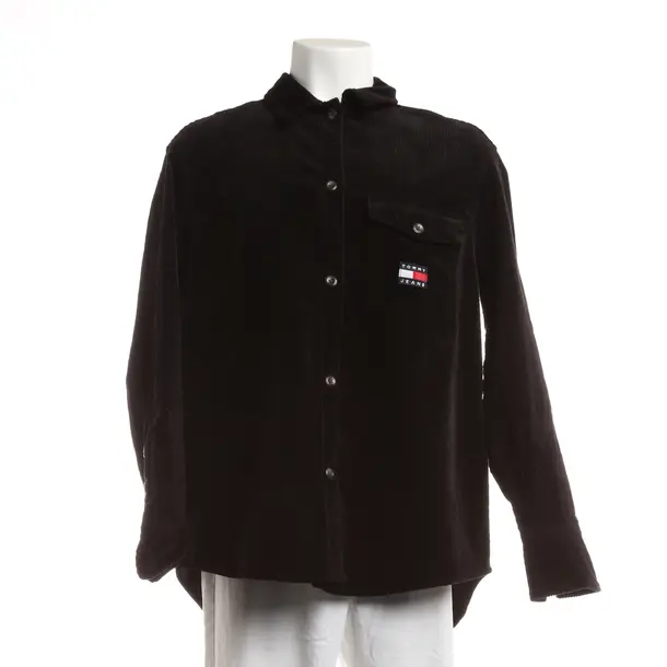 Shirt, in Black, Cotton, Tommy Jeans