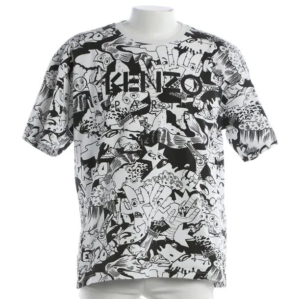 T-Shirt, in Weiß, Baumwolle, Kenzo