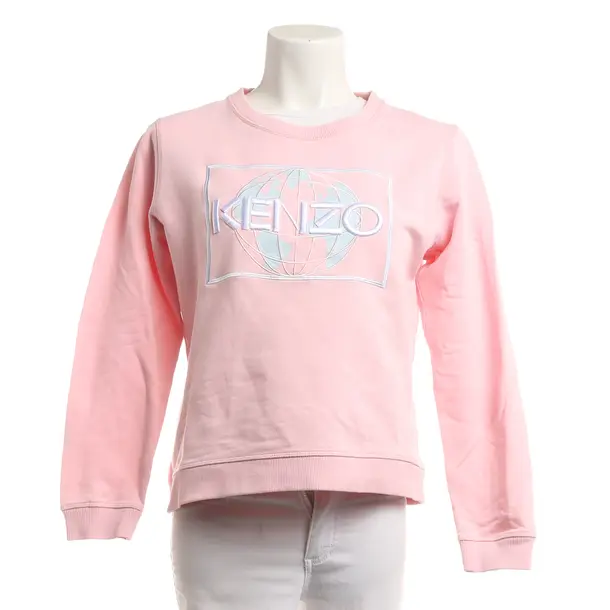 Sweatshirt, in Hellrosa, Baumwolle, Kenzo