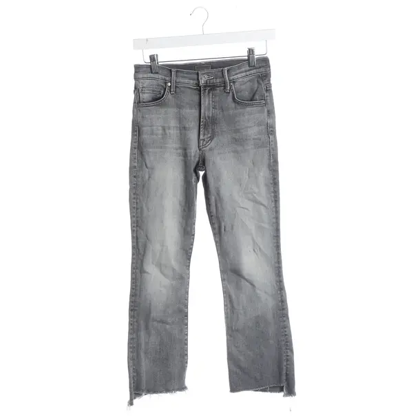 Jeans svasati, in Grigio, Cotone, Madre