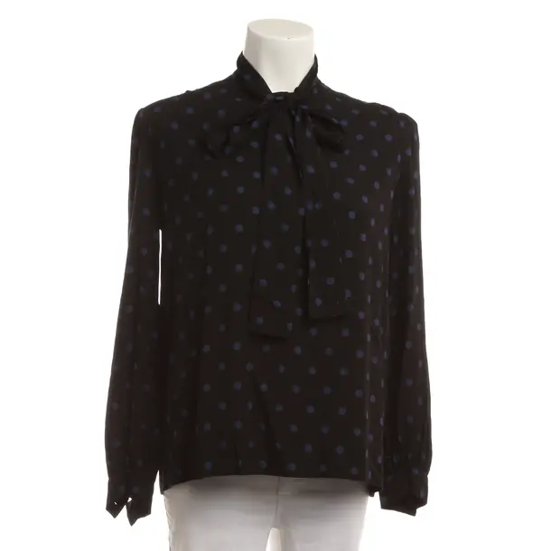 Bluse, in Schwarz, Viskose, Saint Laurent