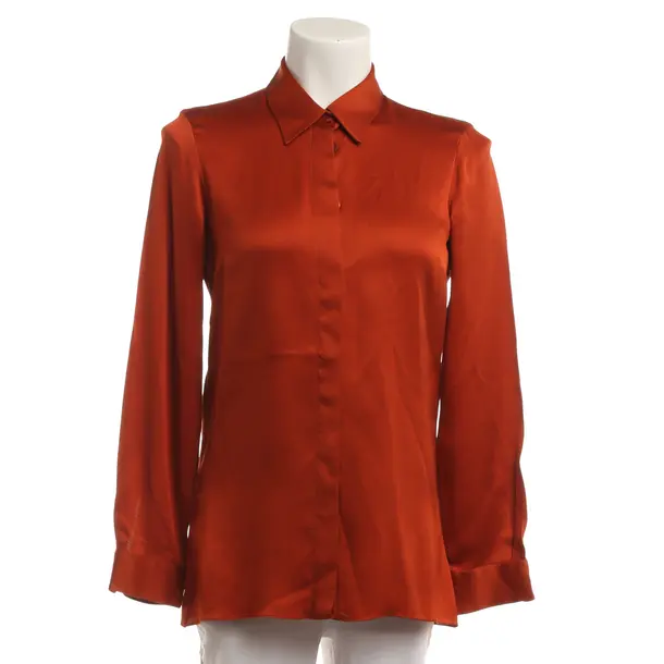 Bluse, in Orange, Seide, Gucci