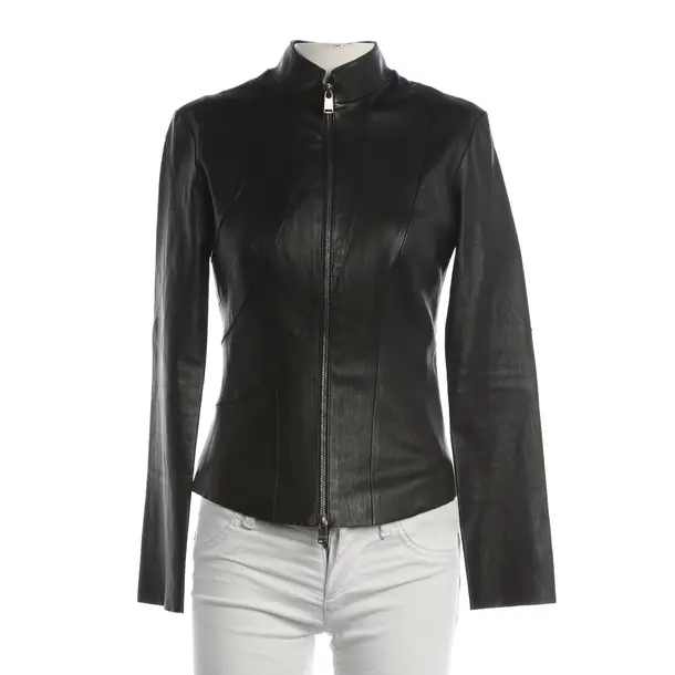 Lederjacke, in Schwarz, Leder, Jitrois