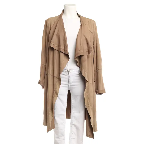 Cappotto in pelle, in Cammello, Pelle, Steffen Schraut