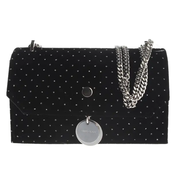 Evening Bag, in Black, Velvet, Jimmy Choo