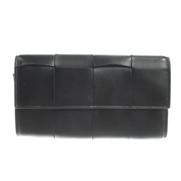 Portafoglio, in Nero, Pelle, Bottega Veneta