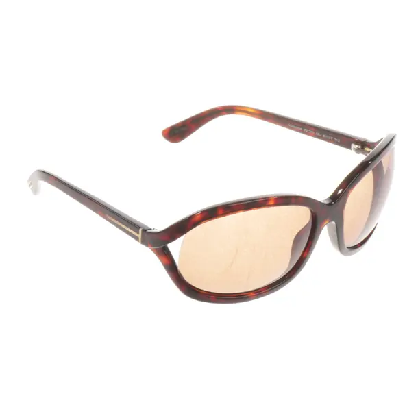 Sonnenbrille, in Dunkelbraun, Kunststoff, Tom Ford