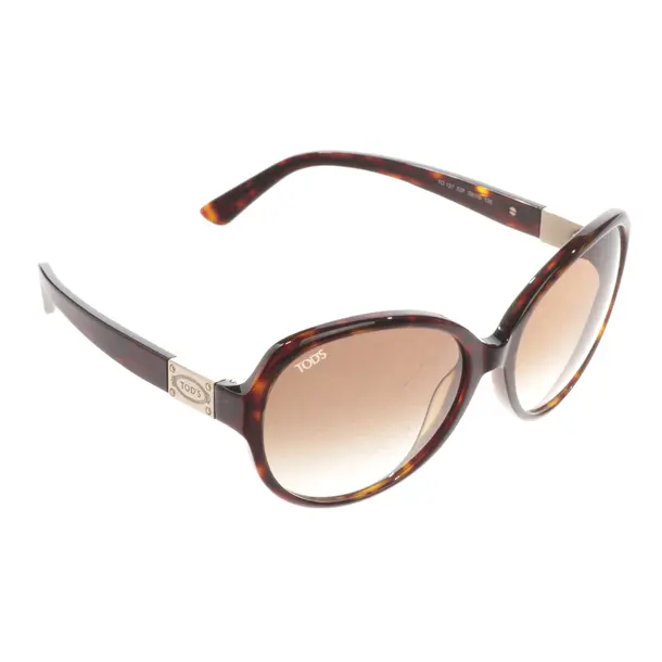 Occhiali da sole, in Marrone, Plastica / metallo, Tod's