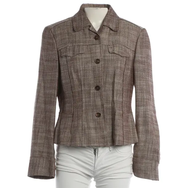 Blazer, in Braun, Seide, Strenesse