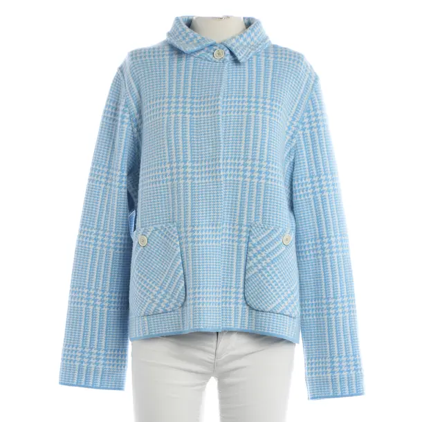 Mid-Season Jacket, in Beige, Wool, Bruno Manetti