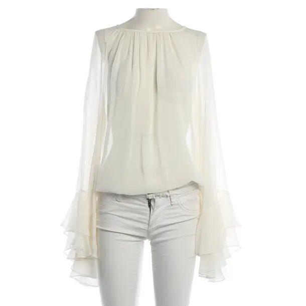 Bluse, in Weiß, Seide, Max Mara