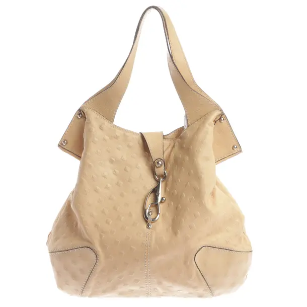 Shopper Bag, in Beige, Leather, Fay