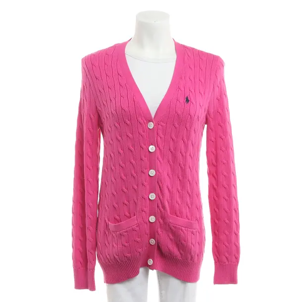 Cardigan, in Pink, Cotton, Polo Ralph Lauren